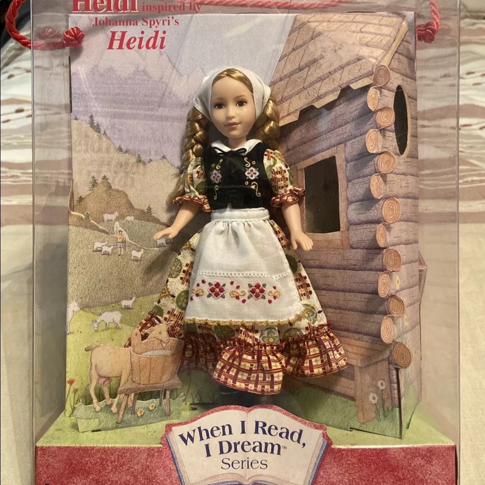 HEIDI Doll 2001 50900 NEW IN PKG When I Read I Dream Series Johanna Spyri